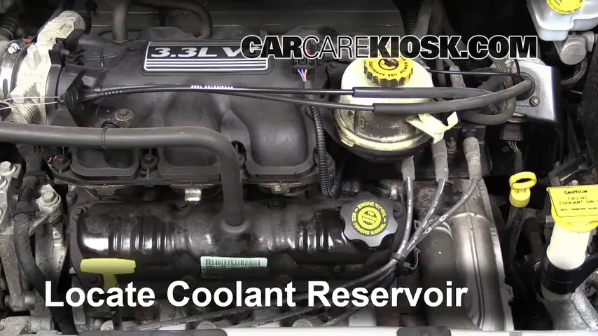 2003 Dodge Caravan SE 3.3L V6 FlexFuel Coolant (Antifreeze) Flush Coolant
